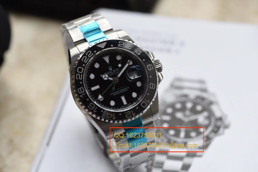   视频测评N厂劳力士格林尼治v7版本116710LN-78200男表 / RBF084A