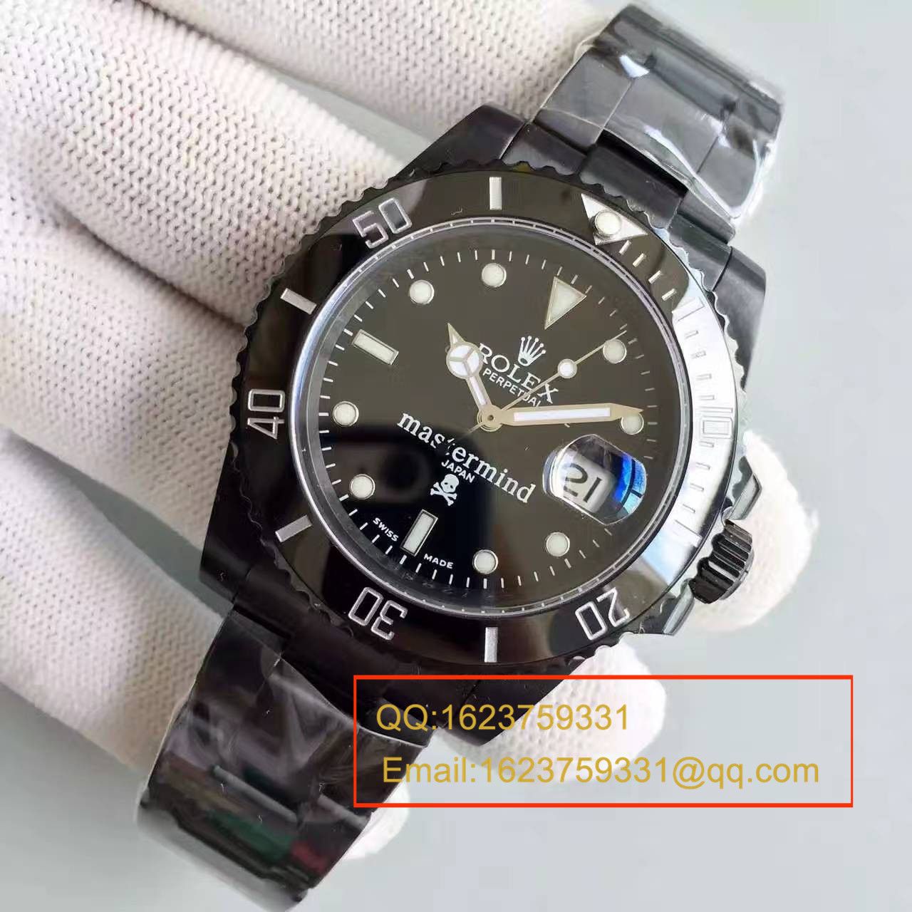   视频测评SF  劳力士经典表款Sunmariner特别版（JAPAN mastermind） / R060