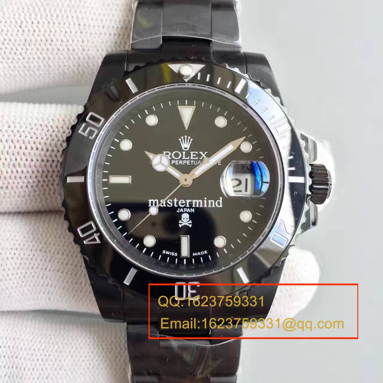   视频测评SF  劳力士经典表款Sunmariner特别版（JAPAN mastermind） / R060