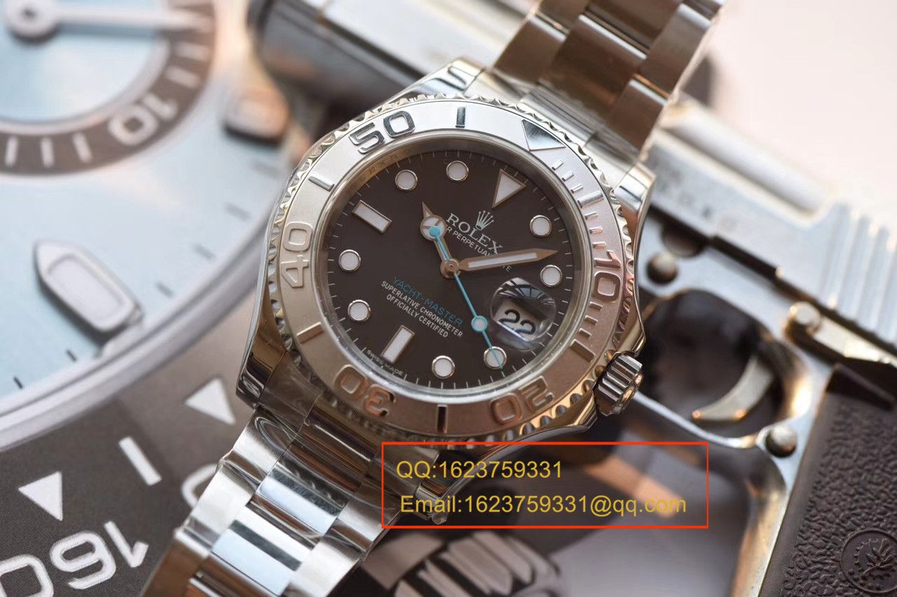   NOOB厂劳力士游艇名仕型系列116622 灰面蓝针机械腕表《新品》 / RBA023