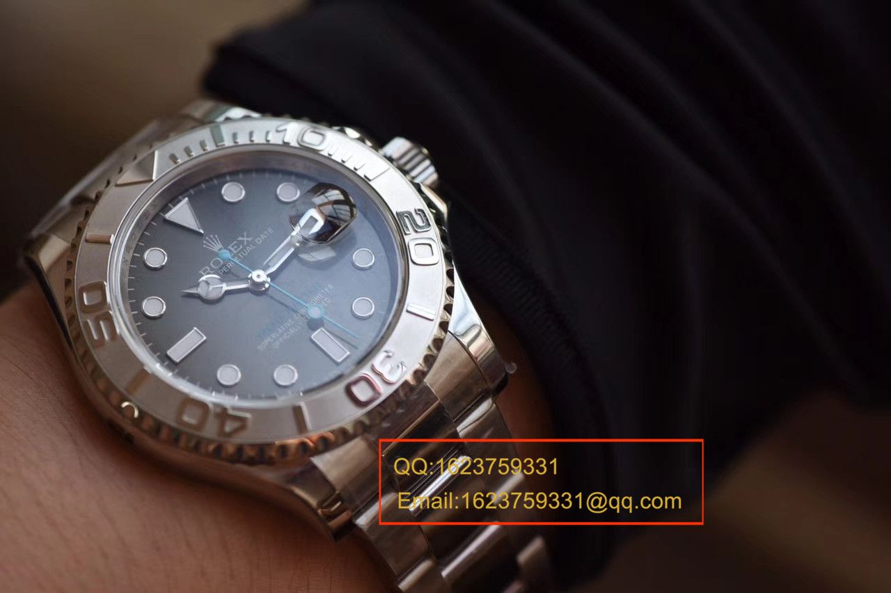   NOOB厂劳力士游艇名仕型系列116622 灰面蓝针机械腕表《新品》 / RBA023