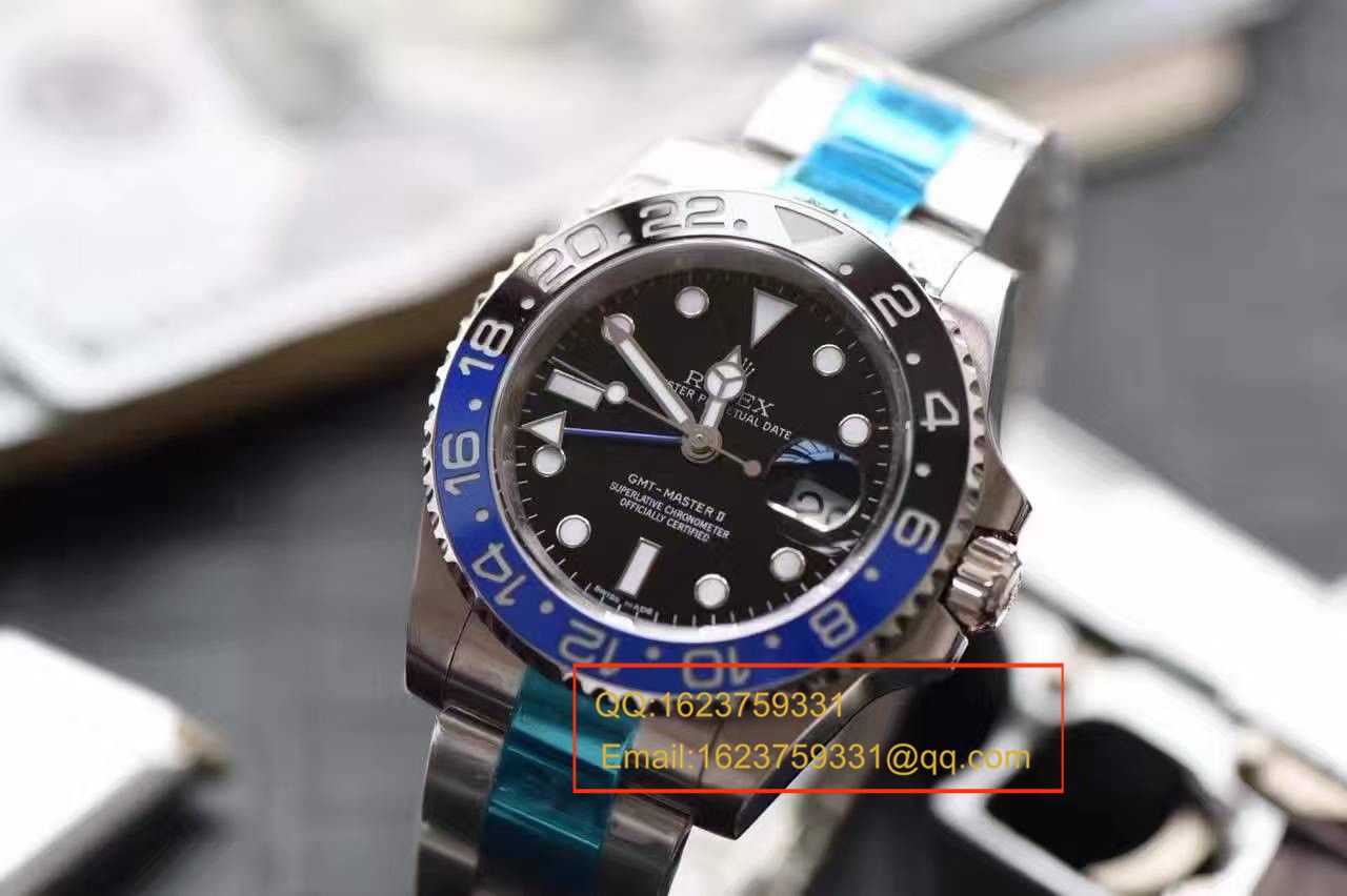   N厂V7版劳力士格林尼治型II系列116710BLNR-78200机械腕表 / RBF056