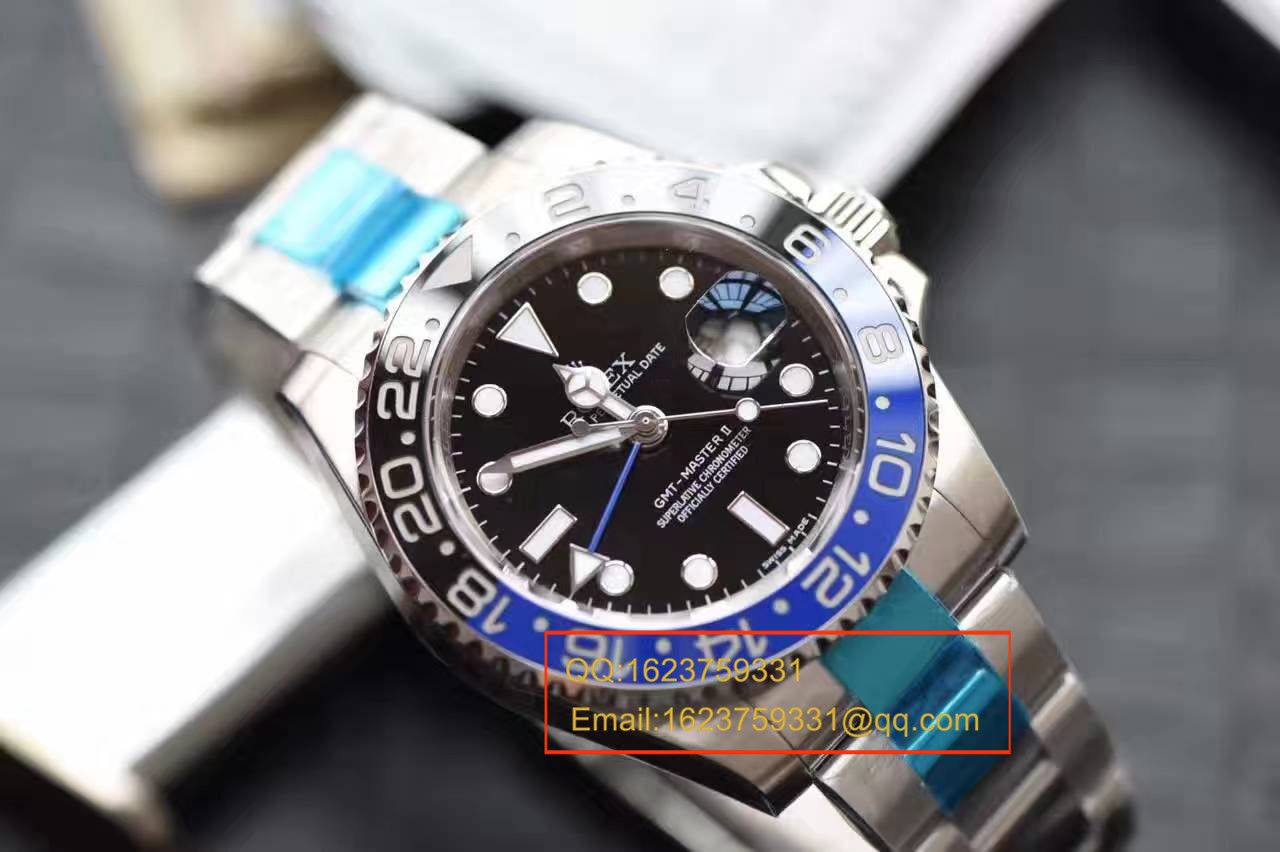   N厂V7版劳力士格林尼治型II系列116710BLNR-78200机械腕表 / RBF056