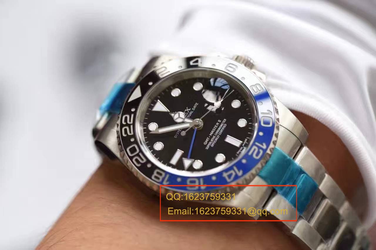   N厂V7版劳力士格林尼治型II系列116710BLNR-78200机械腕表 / RBF056