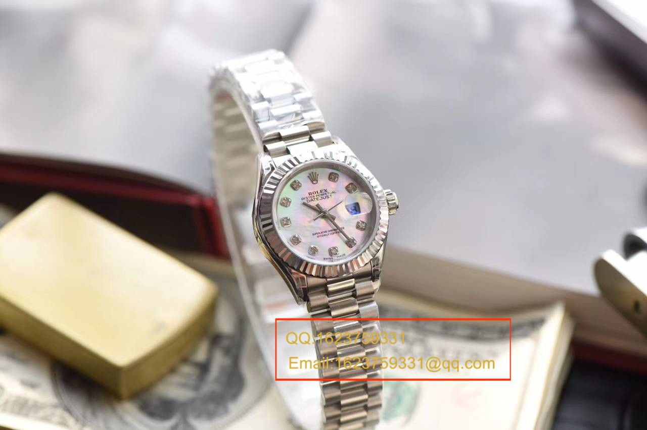   SY最高品质  劳力士女装日志型系列279136RBR女士机械腕表 / RB0156