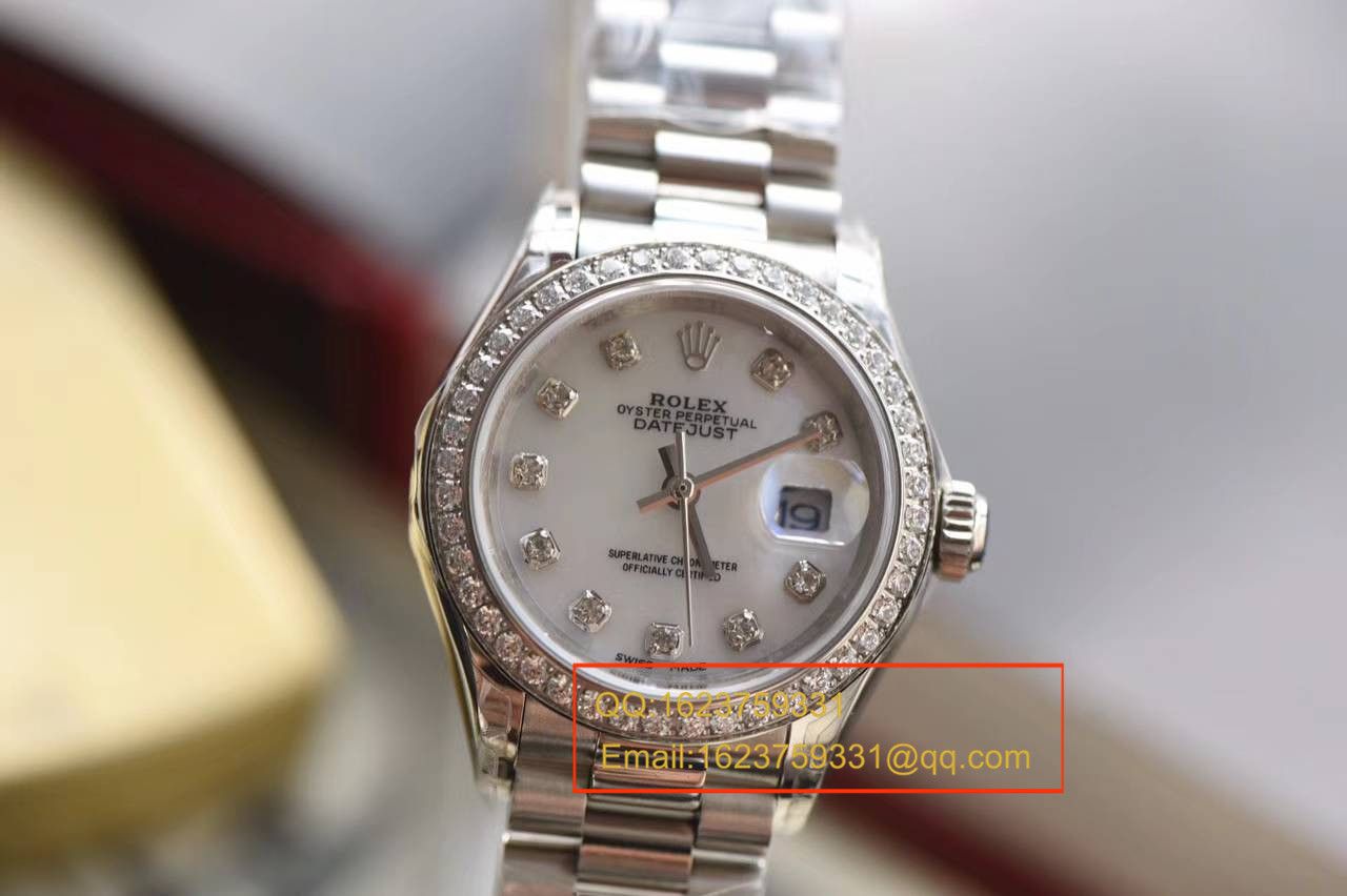   SY最高品质  劳力士女装日志型系列279136RBR女士机械腕表 / RB0156