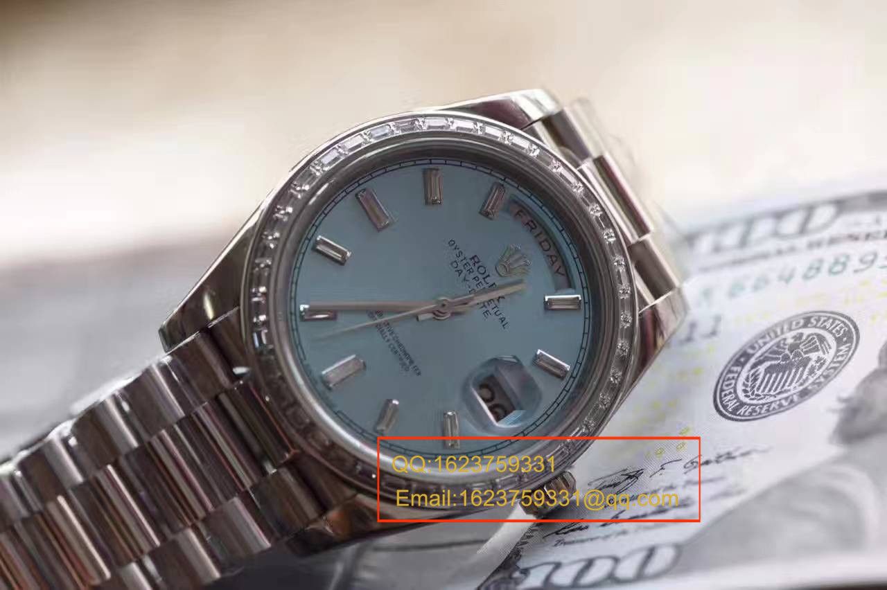   EW厂劳力士星期日历型系列228396TBR蓝盘腕表 / R153