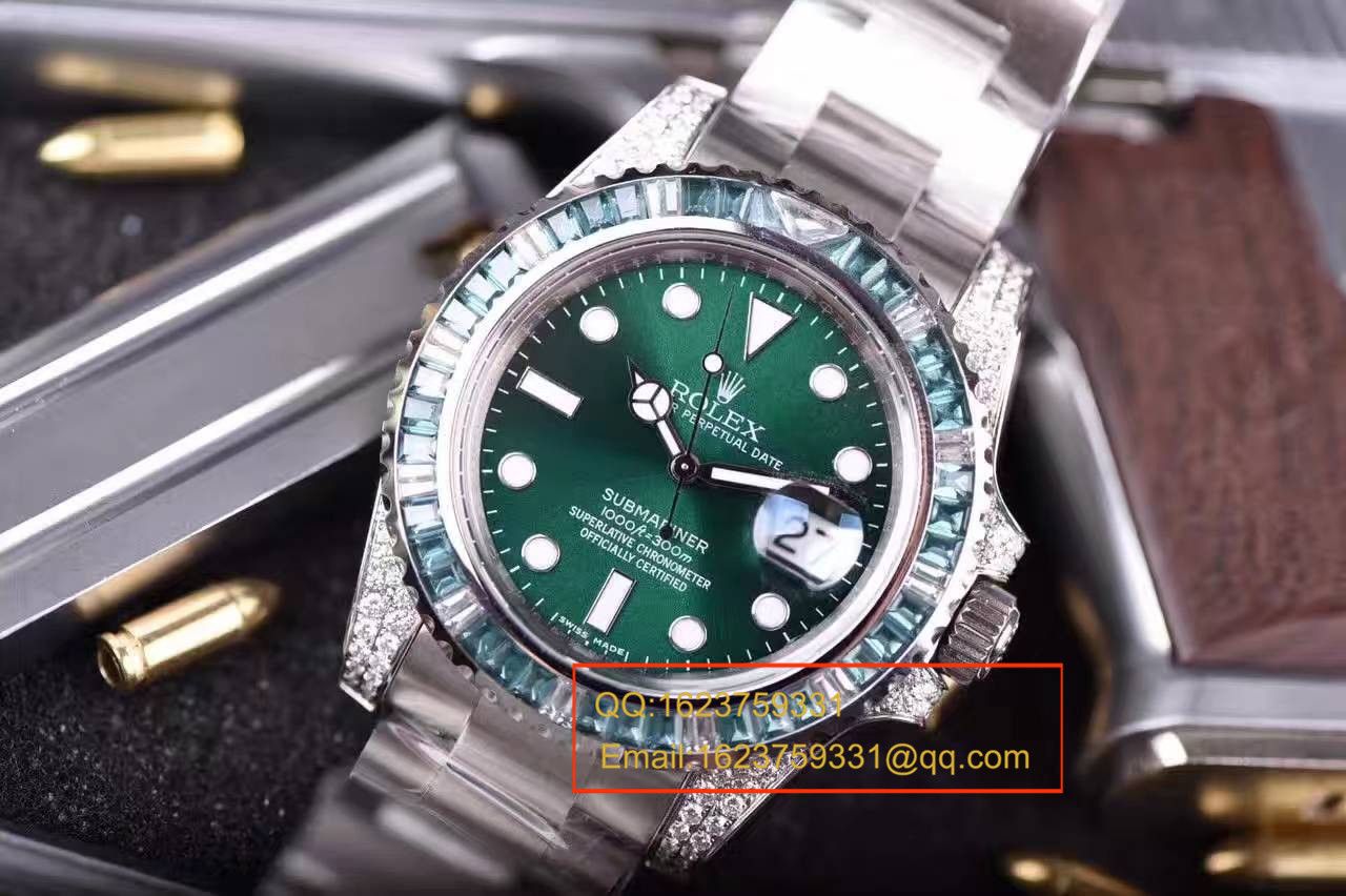   视频测评  N厂最惊艳劳力士钻圈水鬼！没有之一！耗时近一年倾力打造，正品开模，！ / RCB123