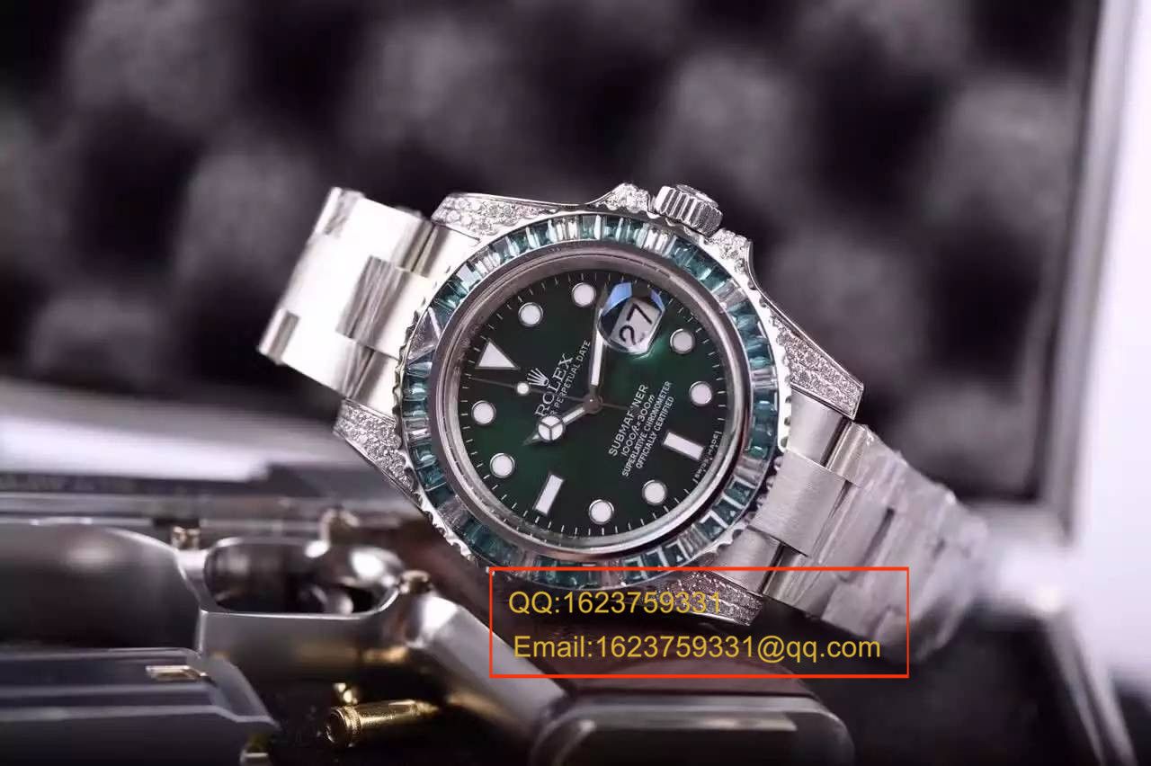   视频测评  N厂最惊艳劳力士钻圈水鬼！没有之一！耗时近一年倾力打造，正品开模，！ / RCB123