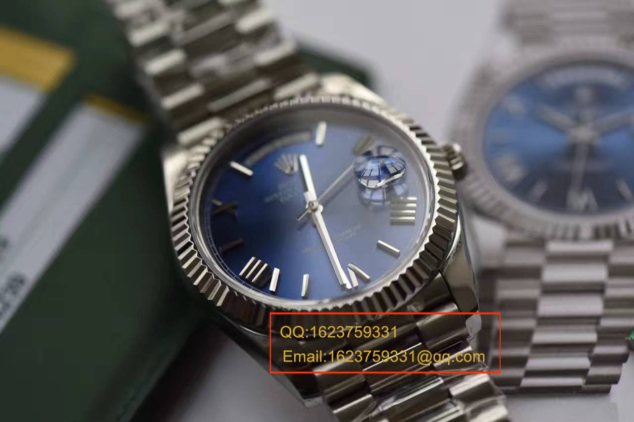   独家视频评测EW厂劳力士星期日历型系列228239蓝盘腕表 / RBA112A