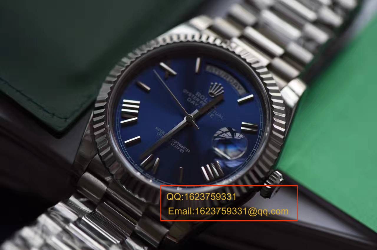   独家视频评测EW厂劳力士星期日历型系列228239蓝盘腕表 / RBA112A