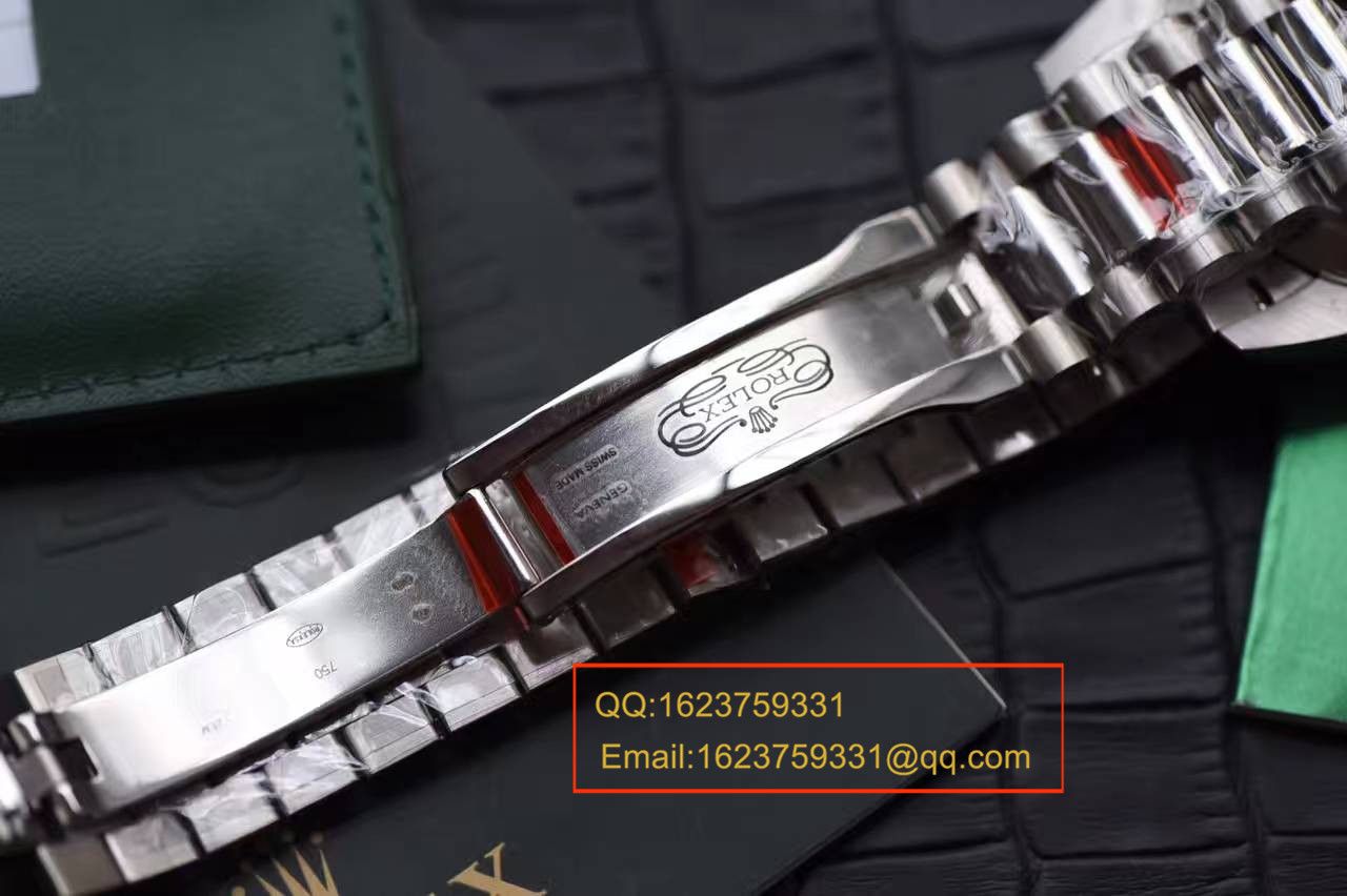   视频测评EW厂劳力士星期日历型系列228239绿盘腕表 / R111