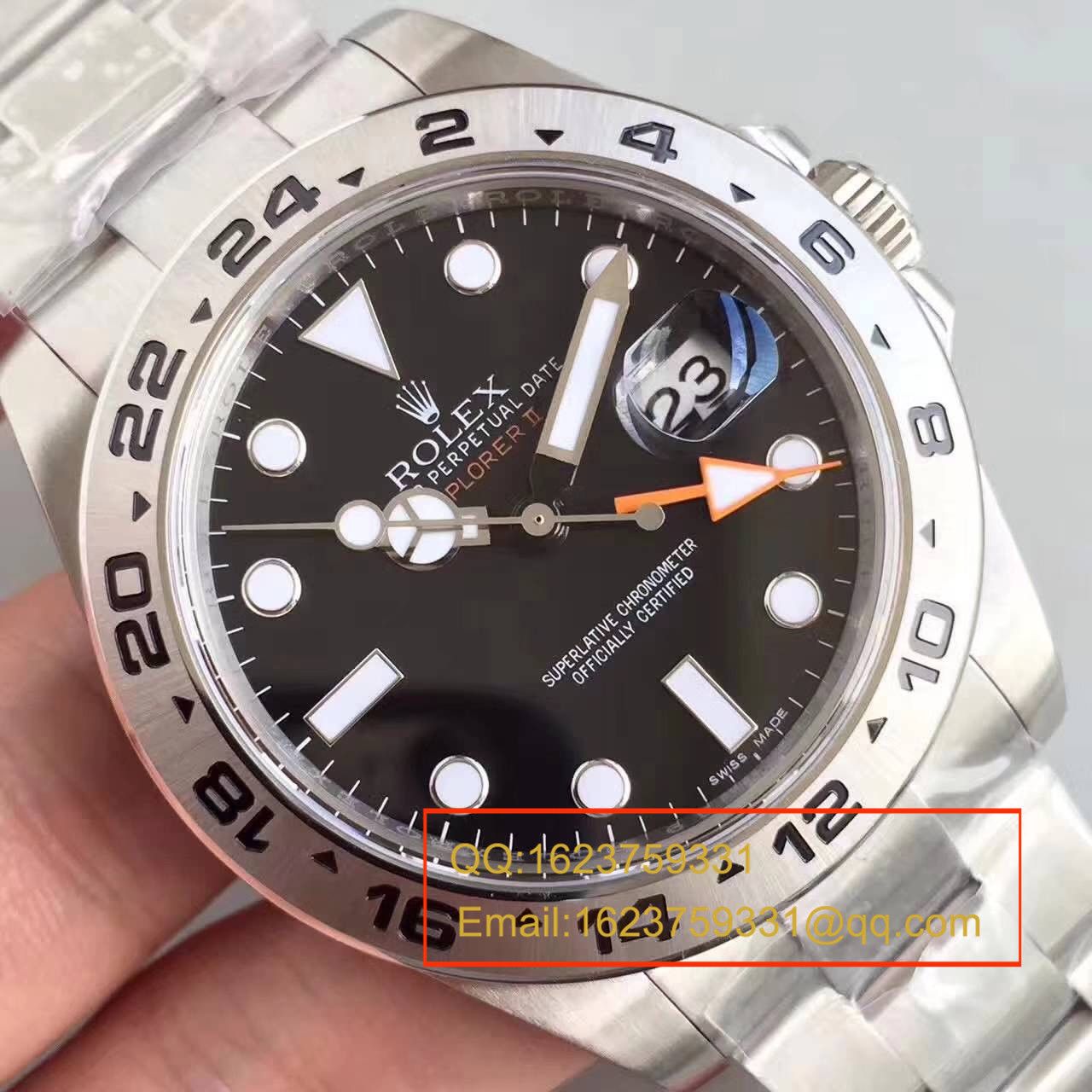   N厂V7版高ROLEX劳力士EXP2探险家型系列探险者二代216570-77210 黑盘腕表 / RBG050