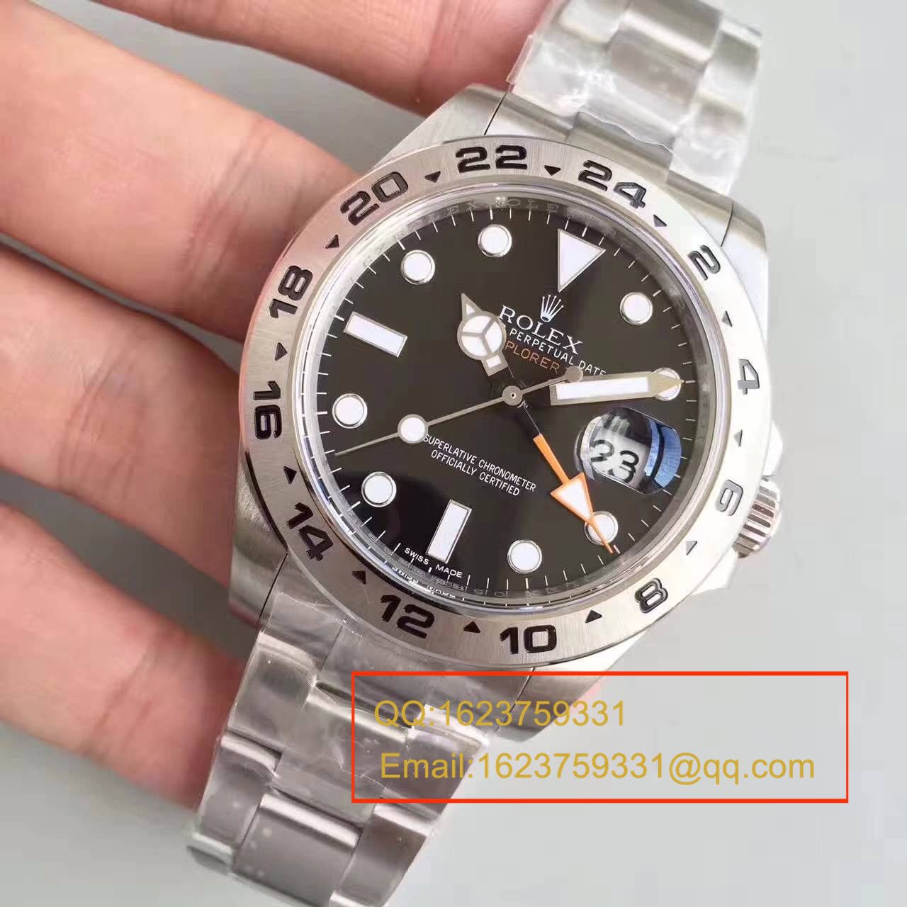   N厂V7版高ROLEX劳力士EXP2探险家型系列探险者二代216570-77210 黑盘腕表 / RBG050