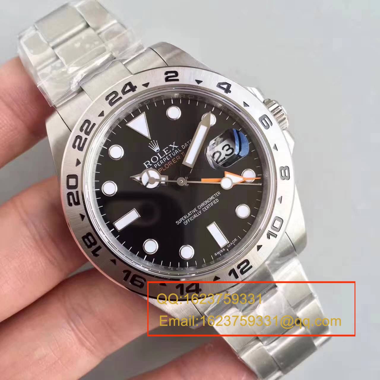   N厂V7版高ROLEX劳力士EXP2探险家型系列探险者二代216570-77210 黑盘腕表 / RBG050