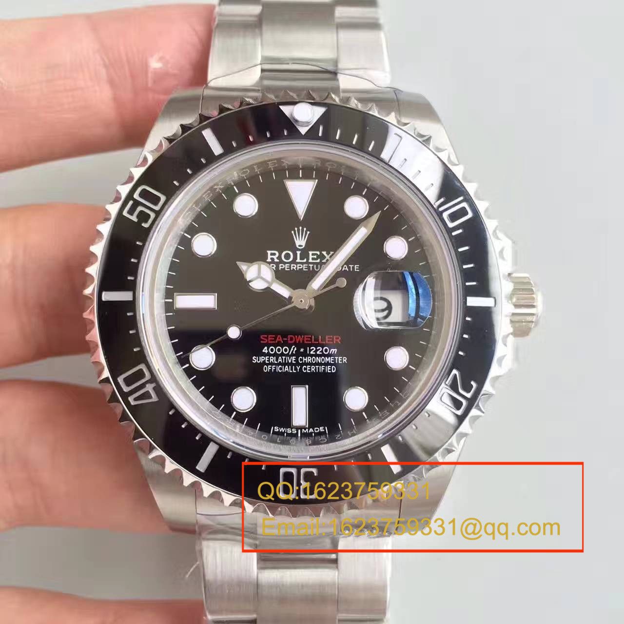   N厂劳力士V7特别版 美国殿堂级街头品牌SUPREME，与Rolex推出的订制版 / R026