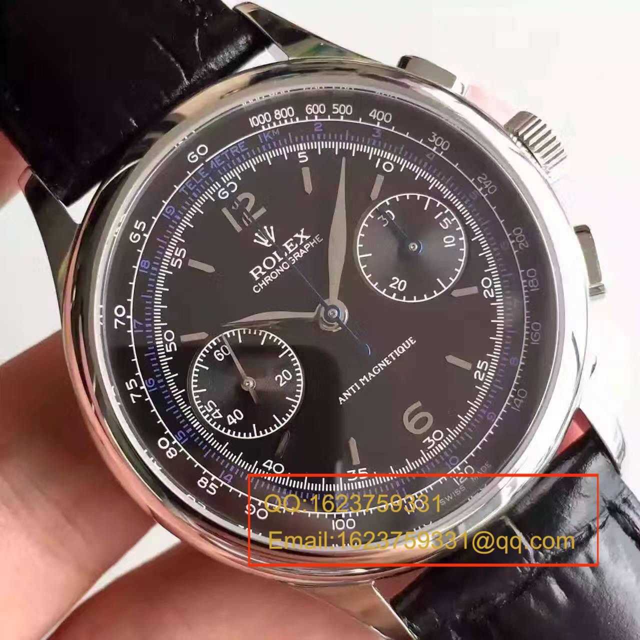   台湾厂劳力士复古款多功能手动计时腕表 / R134