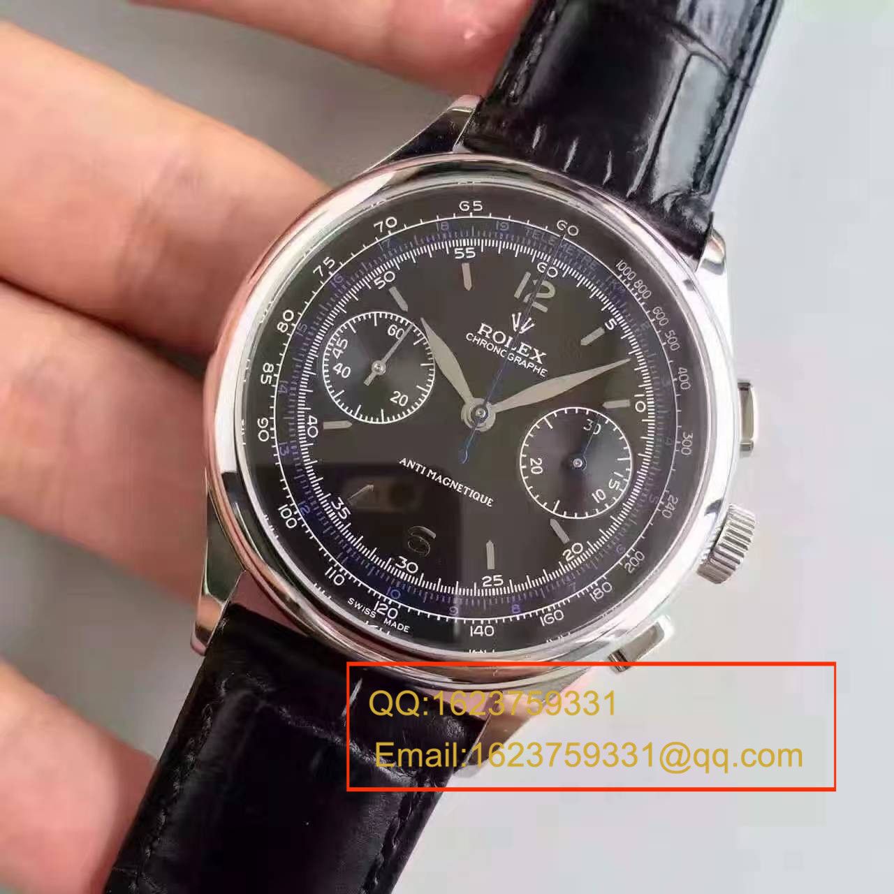   台湾厂劳力士复古款多功能手动计时腕表 / R134