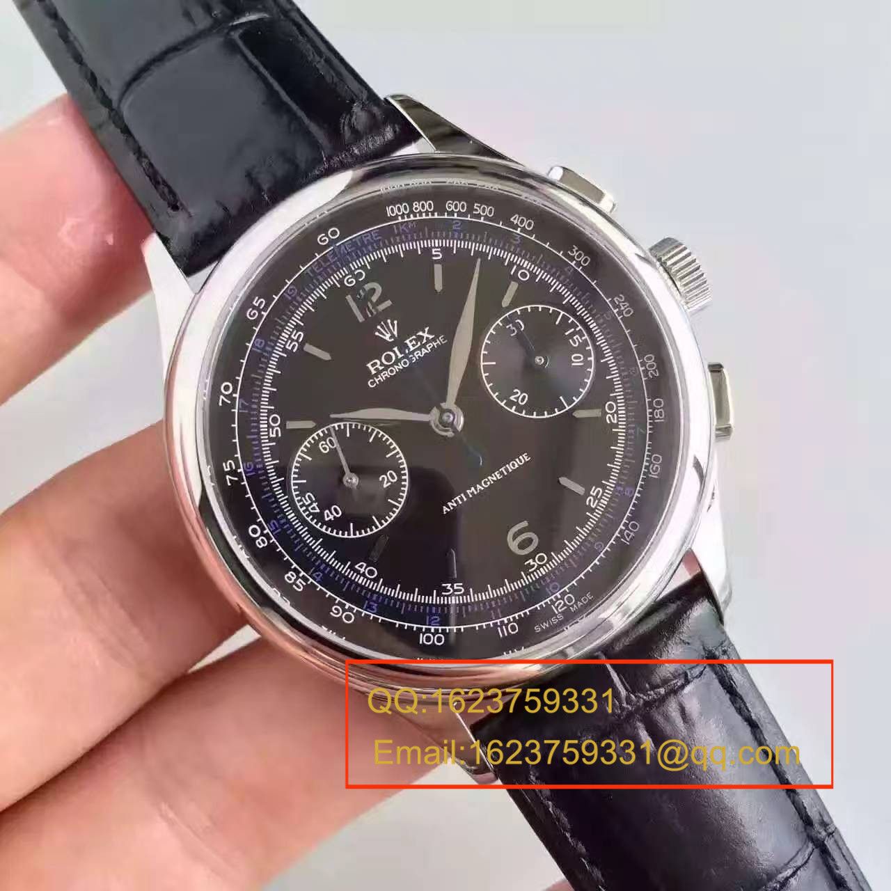   台湾厂劳力士复古款多功能手动计时腕表 / R134