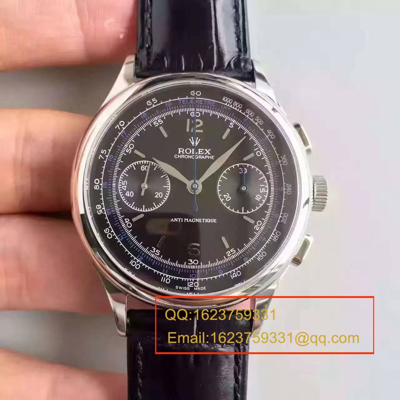   台湾厂劳力士复古款多功能手动计时腕表 / R134