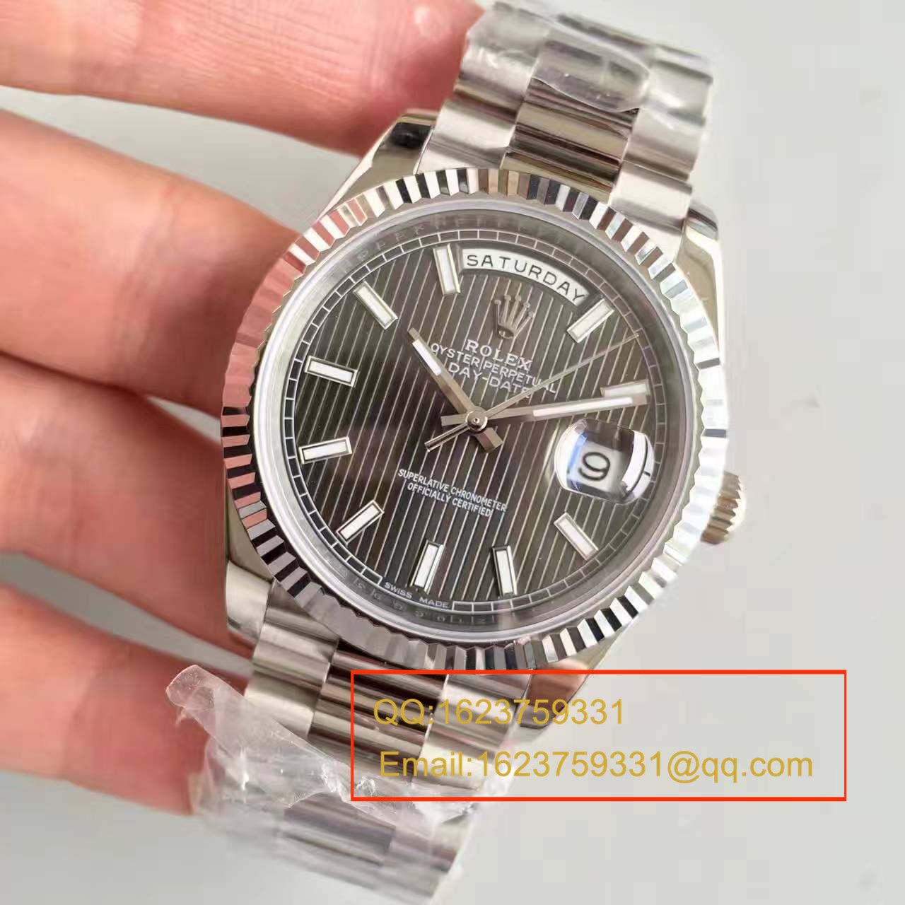   N厂劳力士星期日历型系列228239-黑盘机械腕表 / RBE044