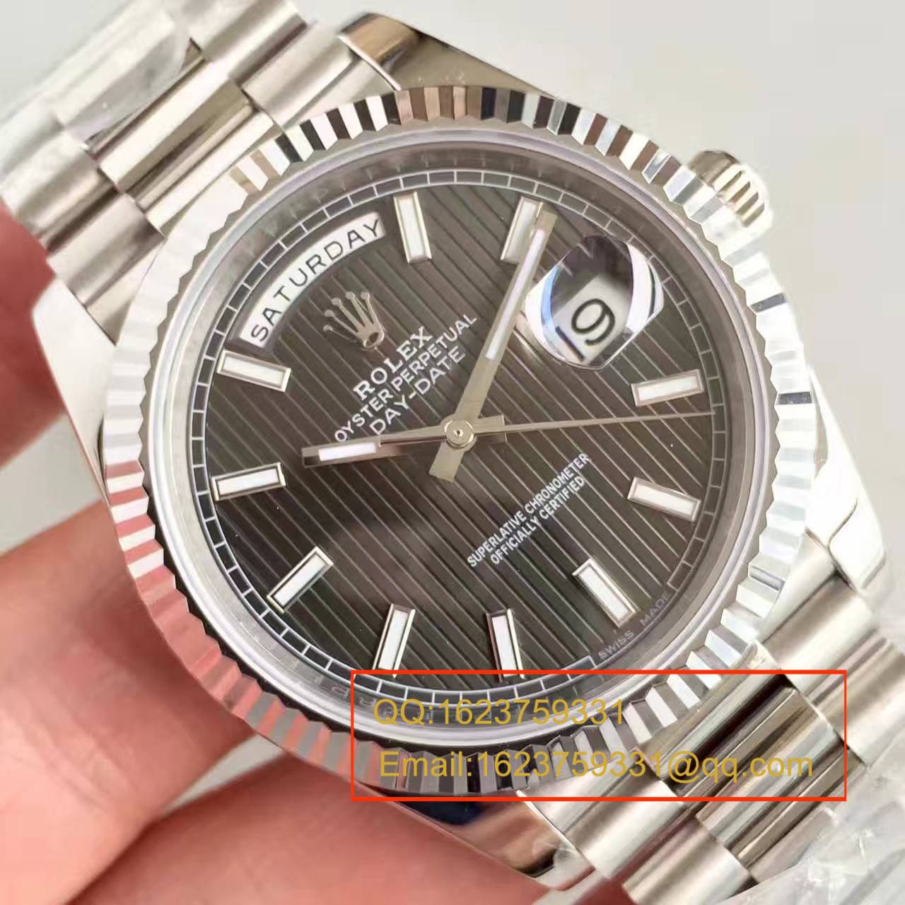   N厂劳力士星期日历型系列228239-黑盘机械腕表 / RBE044