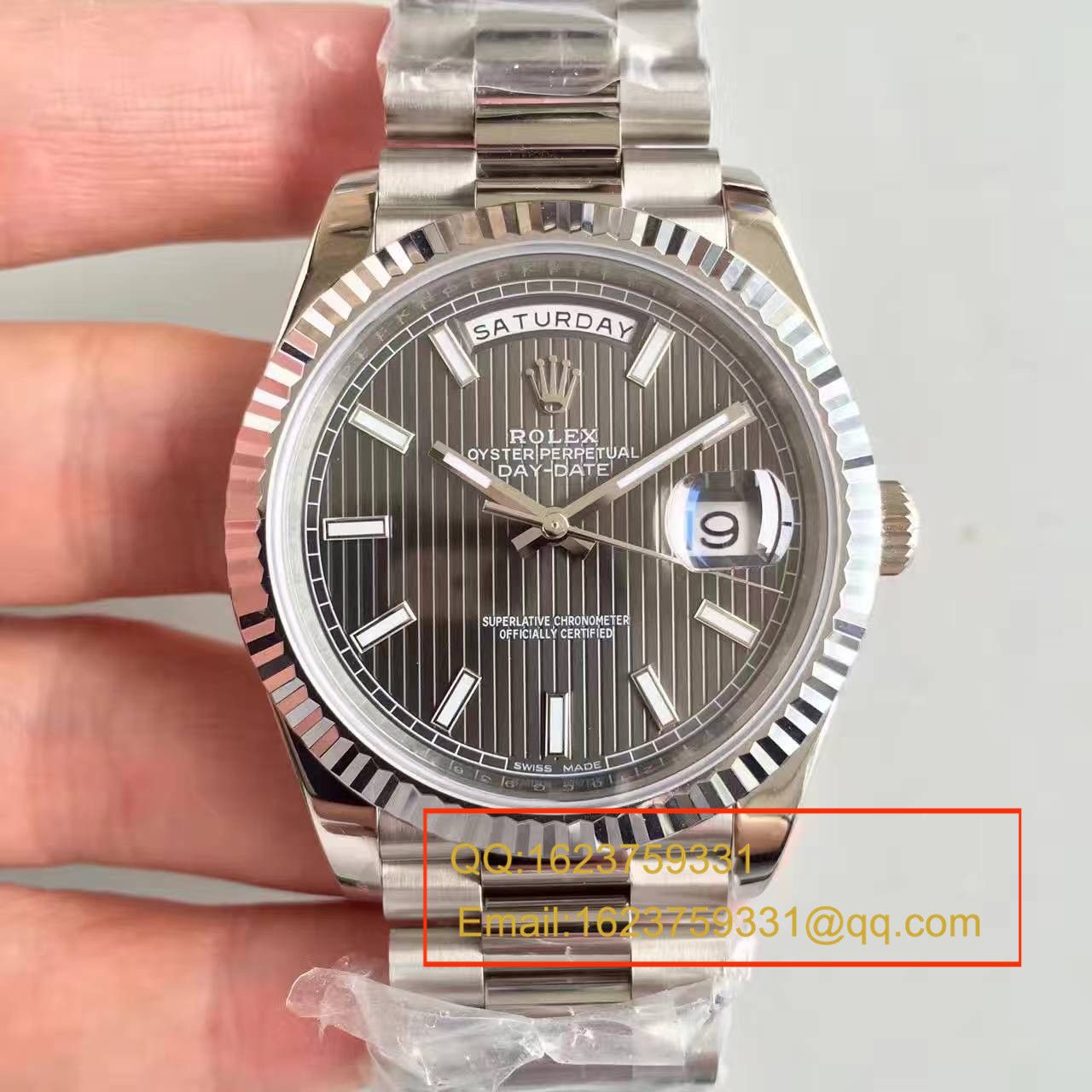   N厂劳力士星期日历型系列228239-黑盘机械腕表 / RBE044
