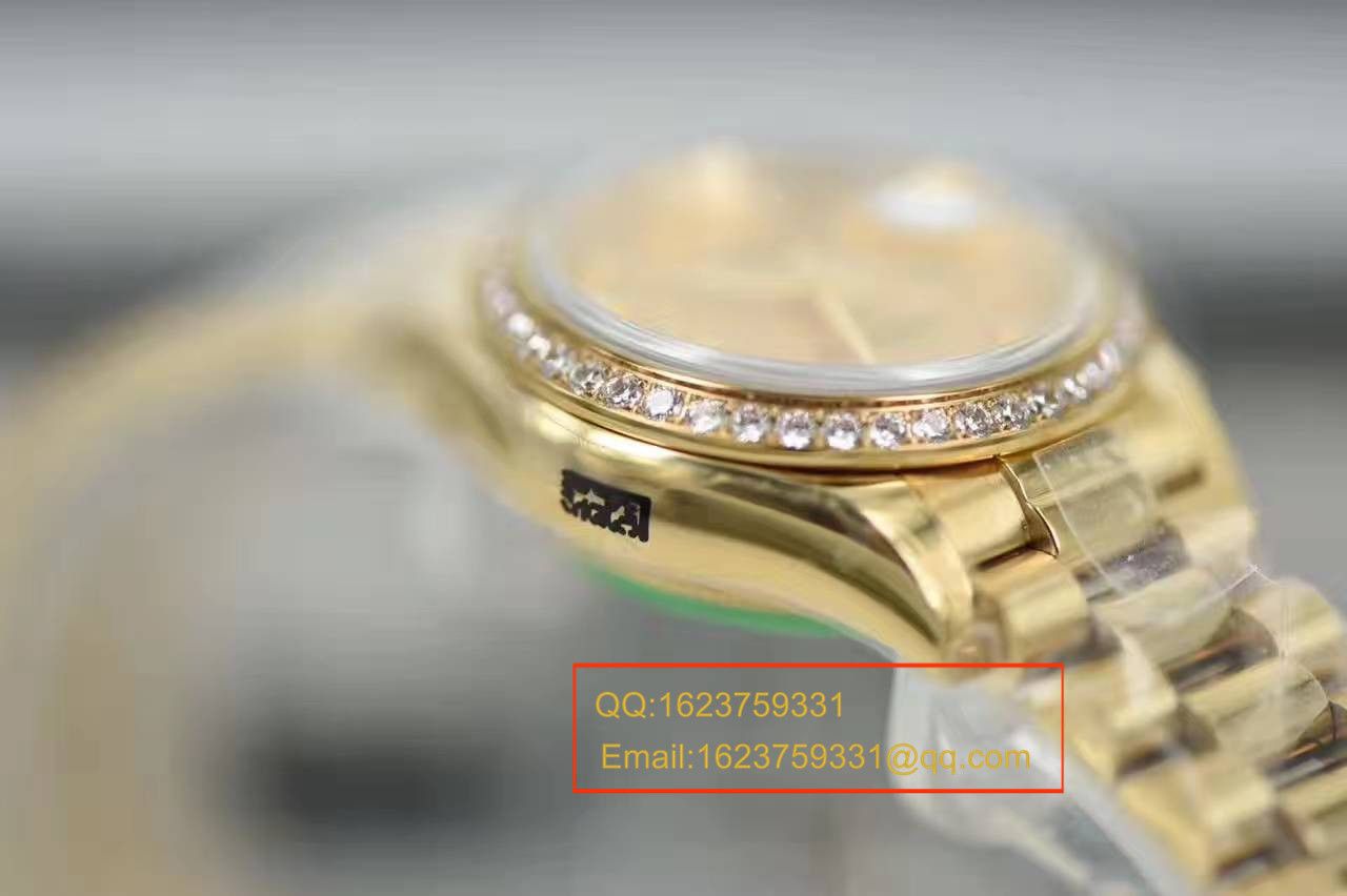   SY厂劳力士女装日志型系列279138RBR香槟盘腕表 / RB0184