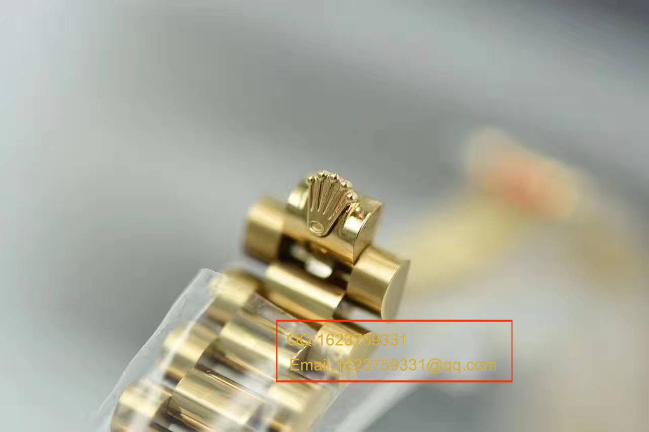   SY厂劳力士女装日志型系列279178香槟面镶钻腕表 / R185