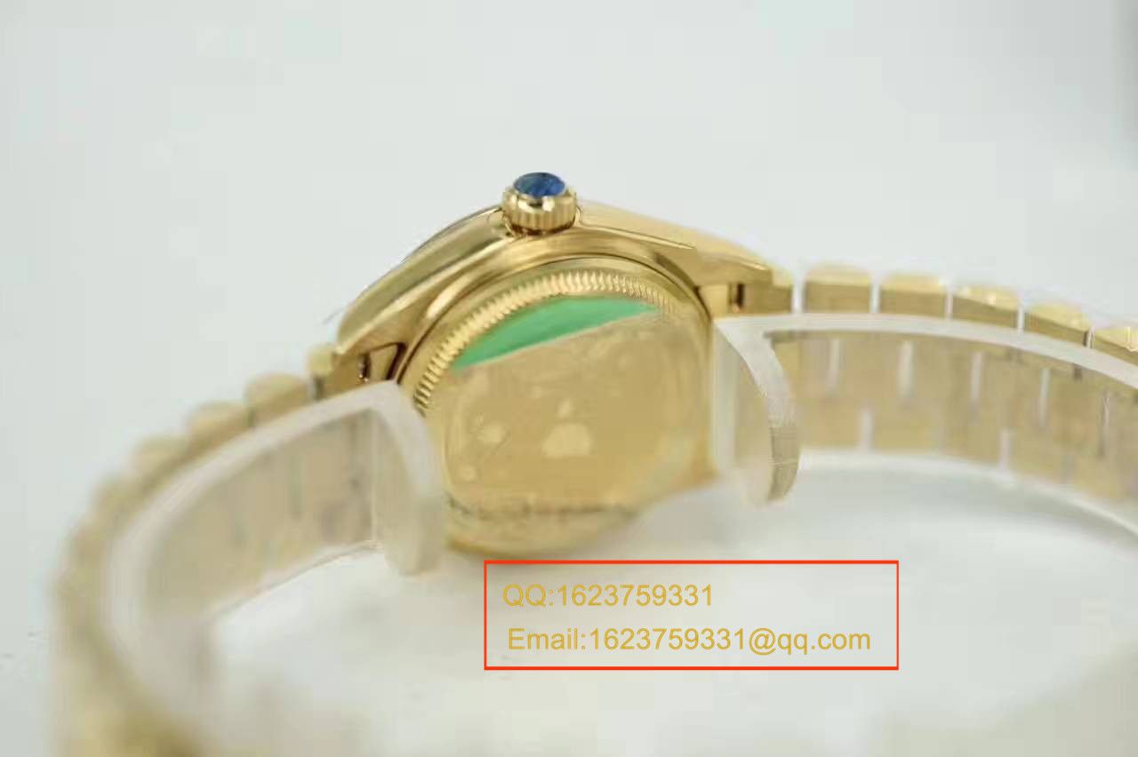   SY厂劳力士女装日志型系列279178香槟面女士腕表 / RB0126A