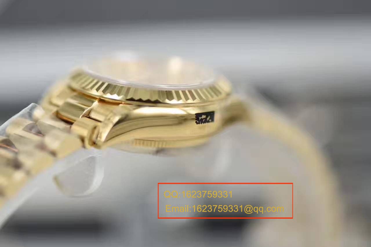   SY厂劳力士女装日志型系列279178香槟面女士腕表 / RB0126A