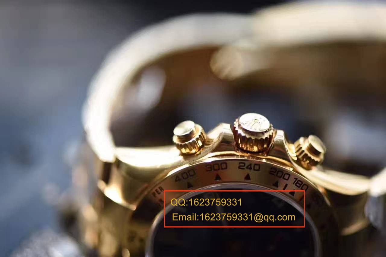   台湾厂劳力士宇宙计型迪通拿系列116528 蓝面表盘腕表 / RBB183