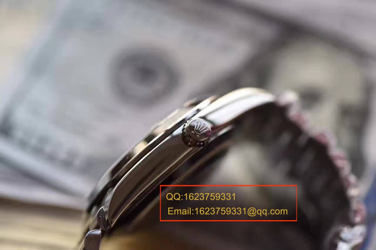   台湾厂劳力士星期日历型系列228239黑面表盘钻钉腕表 / RB0180