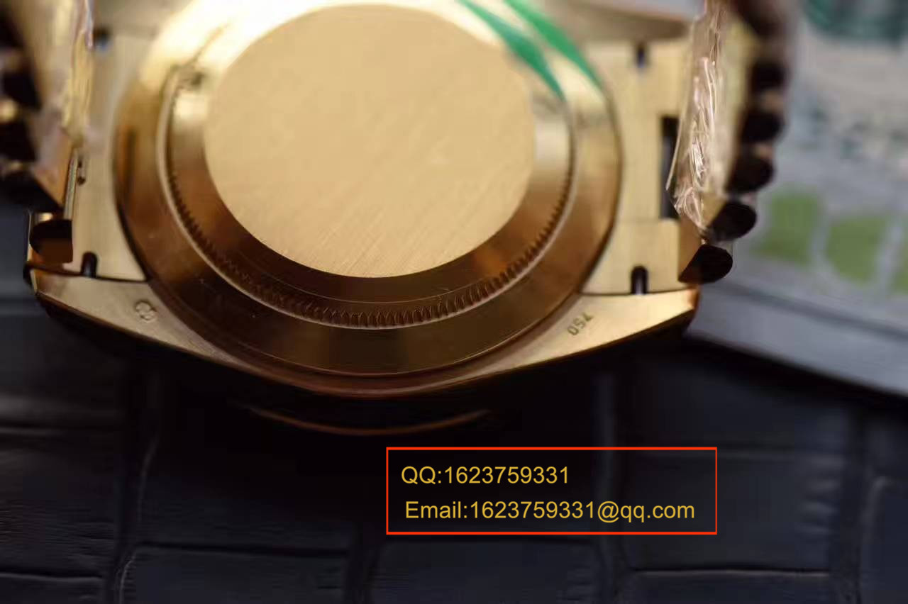   台湾厂高劳力士星期日历型系列228238香槟面表盘钻钉腕表 / RBA179