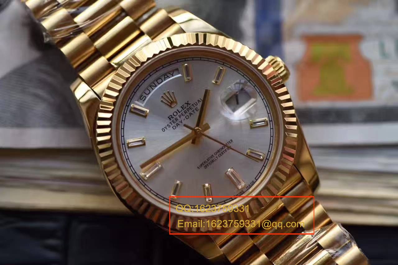   台湾厂腕表  劳力士星期日历型系列228238黑面表盘 / RBA176