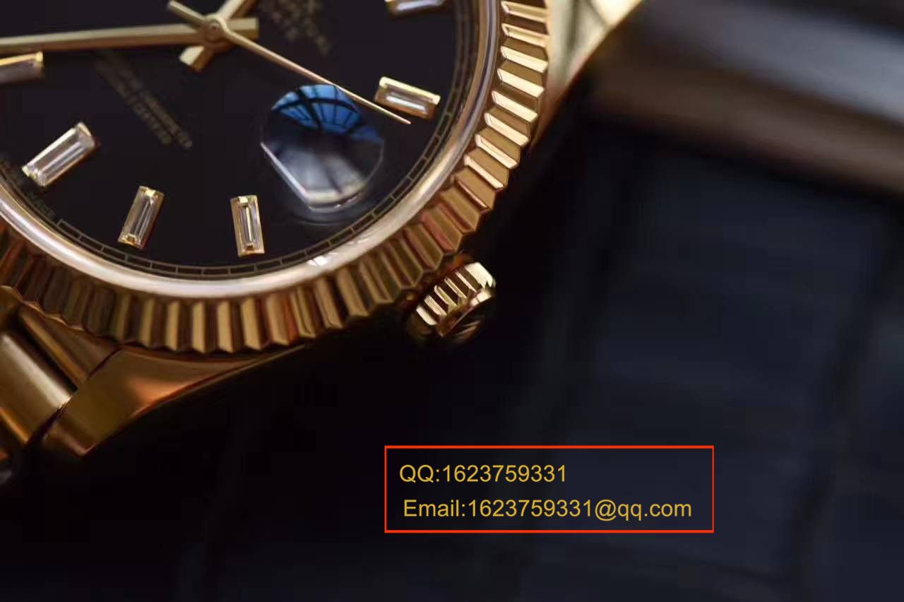   台湾厂腕表  劳力士星期日历型系列228238黑面表盘 / RBA176