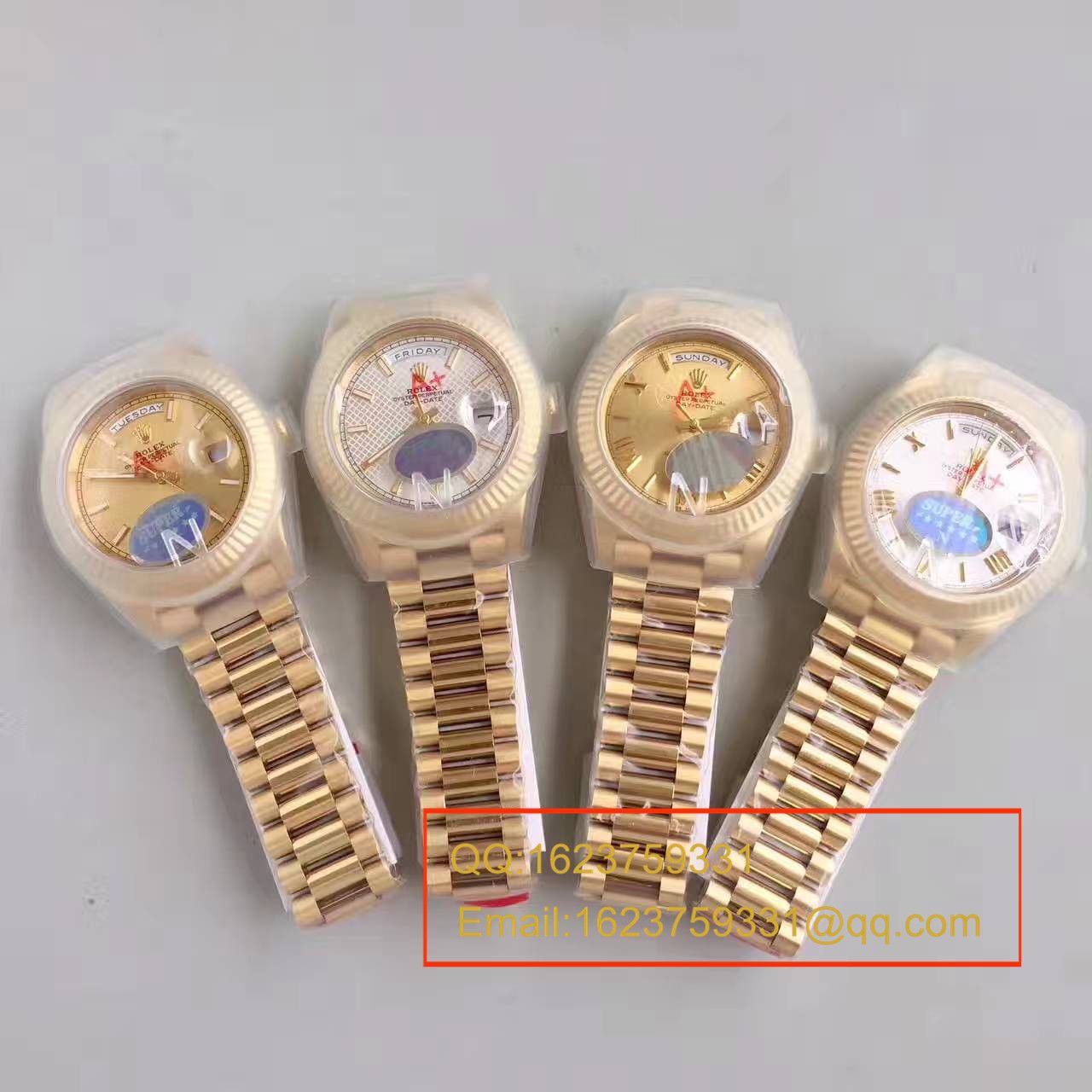   N厂劳力士星期日历型系列218238-83218 白盘腕表 / RBE166