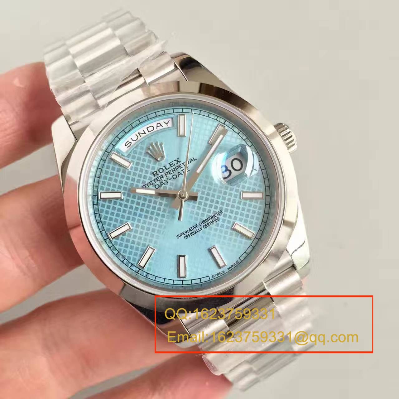   N厂高劳力士星期日历型系列228206-83416机械腕表 / RBE047