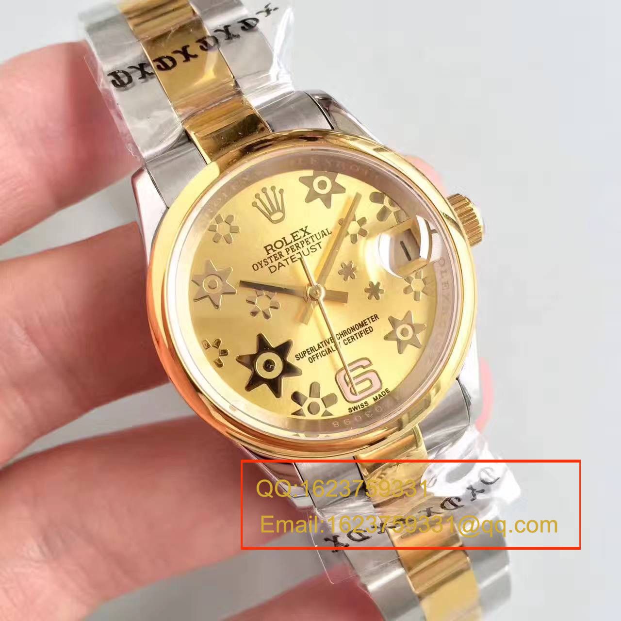   台湾厂高劳力士 女装日志型31系列178243-72163腕表  / RAG025