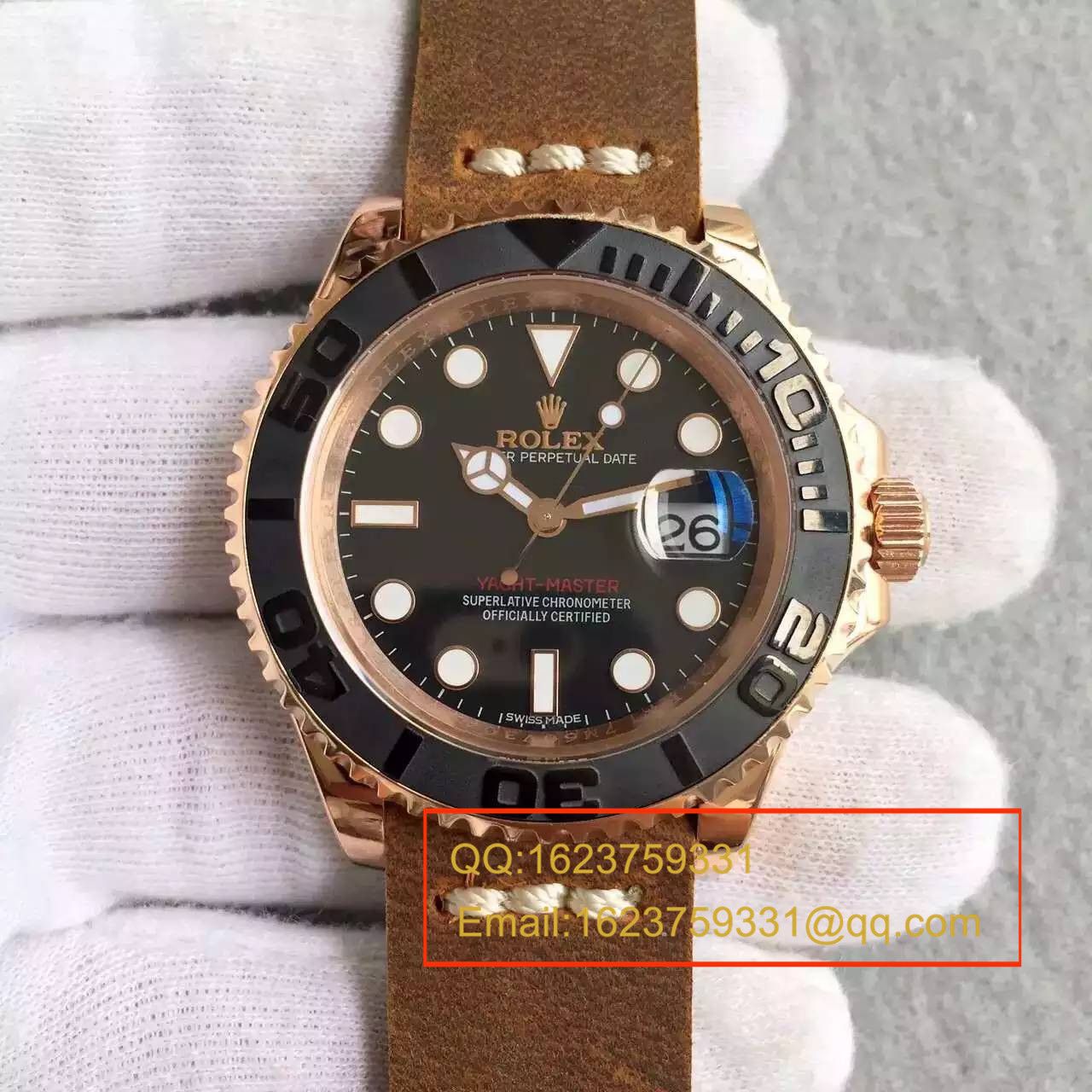   NOOB厂劳力士劳力士游艇名仕型系列116655-Oysterflex bracelet白盘腕表 / R024