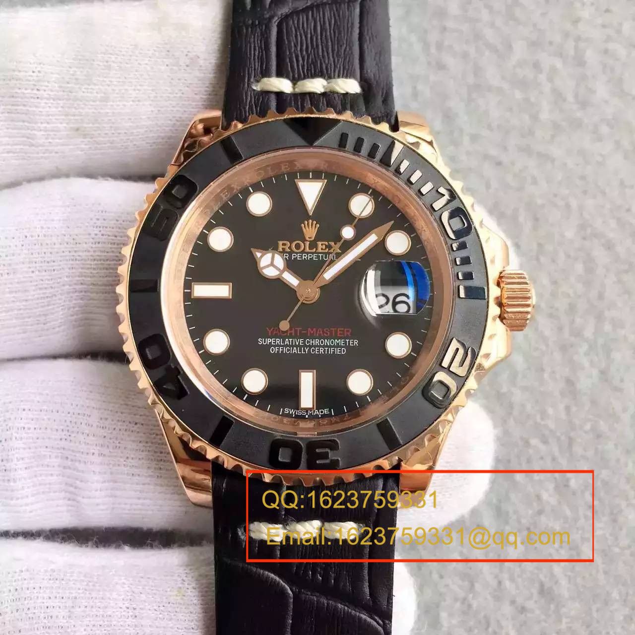   NOOB厂劳力士劳力士游艇名仕型系列116655-Oysterflex bracelet白盘腕表 / R024