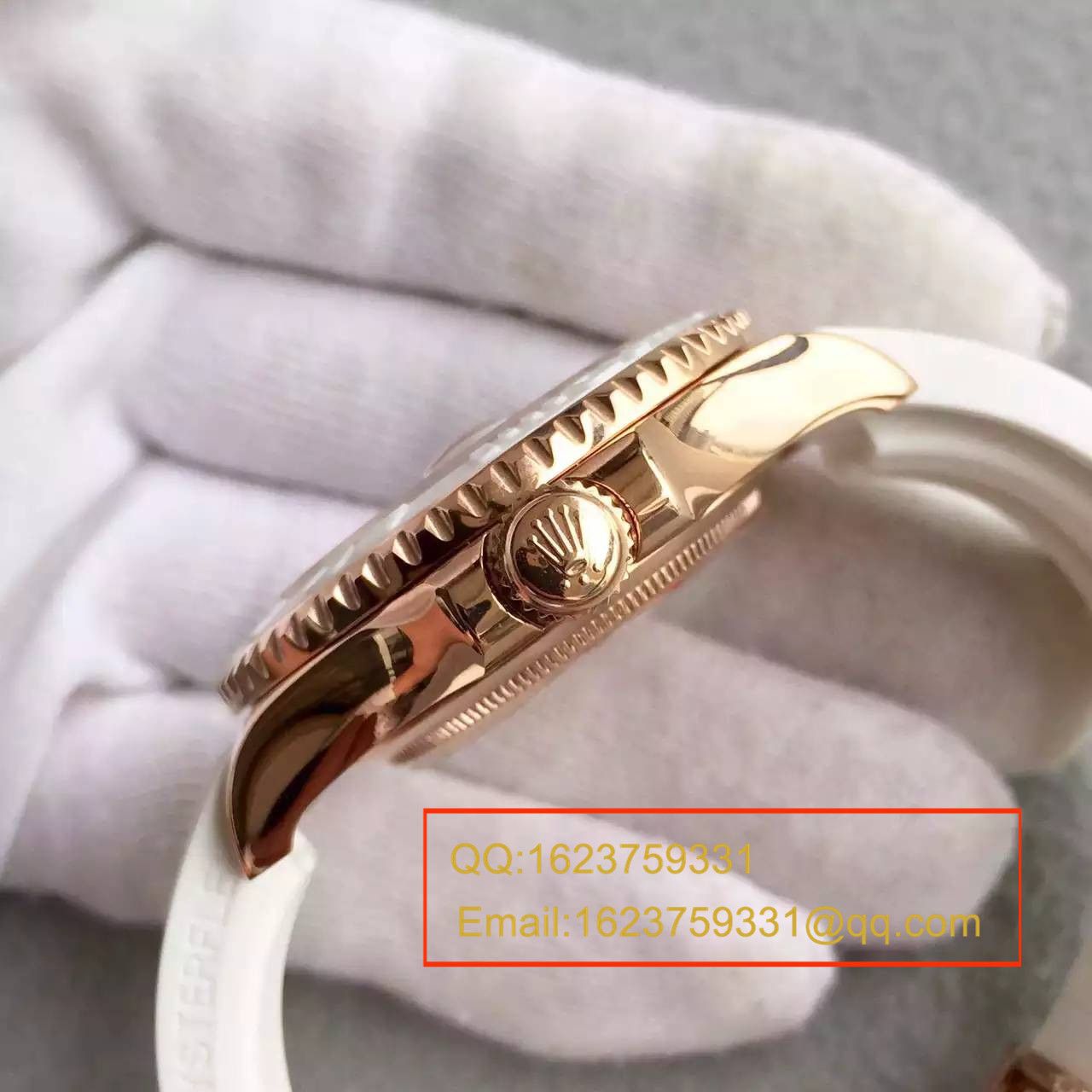   NOOB厂劳力士劳力士游艇名仕型系列116655-Oysterflex bracelet白盘腕表 / R024