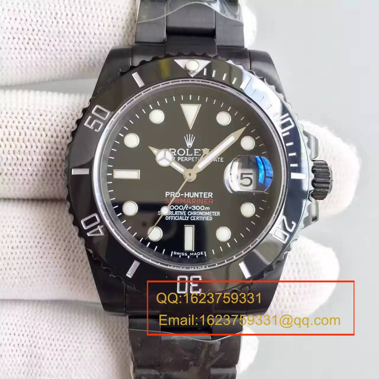   SF厂精品  劳力士Rolex经典款Submariner，PVD特别版  超级版 / R059