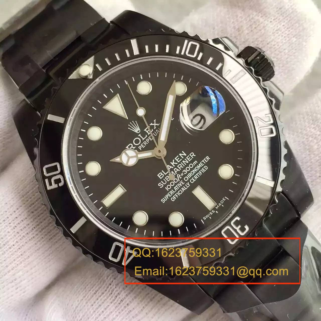   SF厂精品  劳力士Rolex经典款Submariner，PVD特别版  超级版 / R059