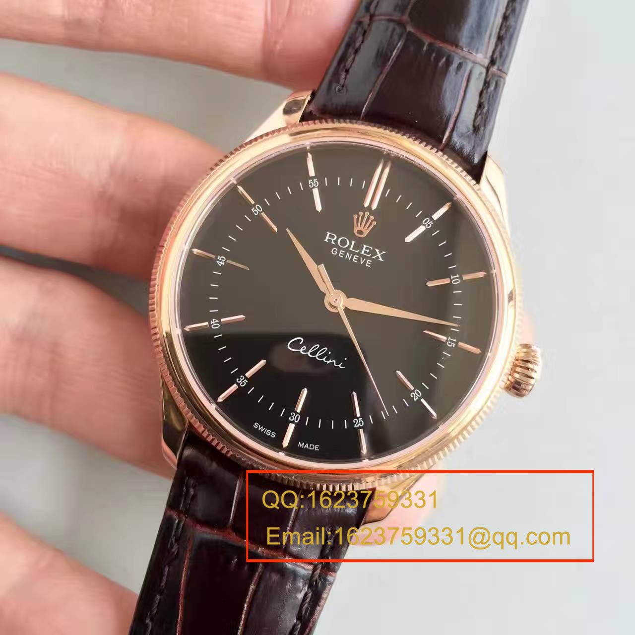   MK厂高劳力士切利尼系列50505黑盘腕表 / R0780