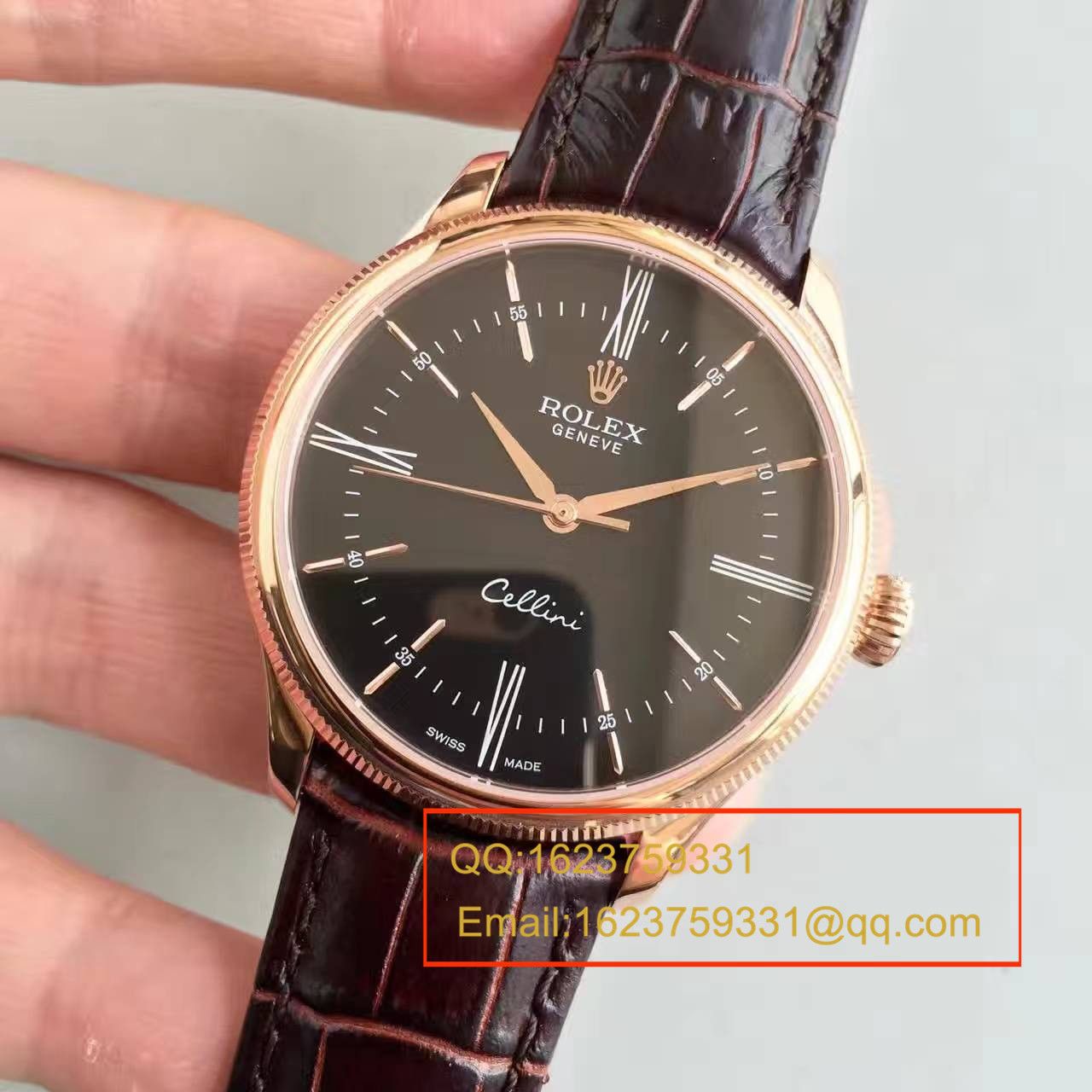   MK厂高劳力士切利尼系列50505黑盘腕表 / R0780