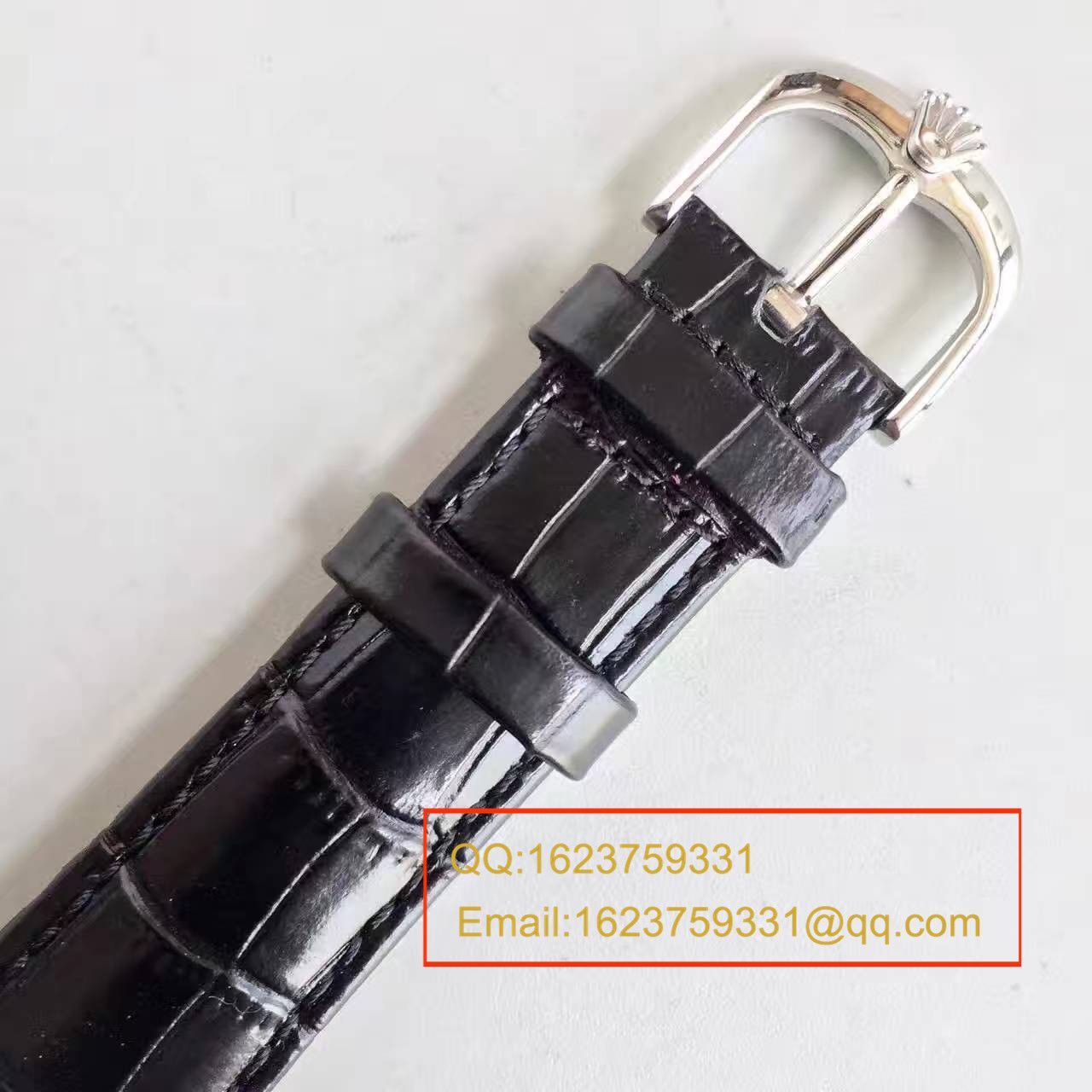   MK  劳力士切利尼系列50509黑盘黑带机械腕表 / R079