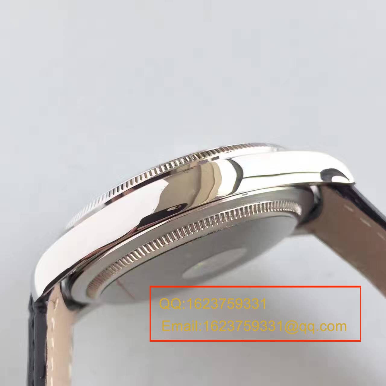   MK  劳力士切利尼系列50509黑盘黑带机械腕表 / R079