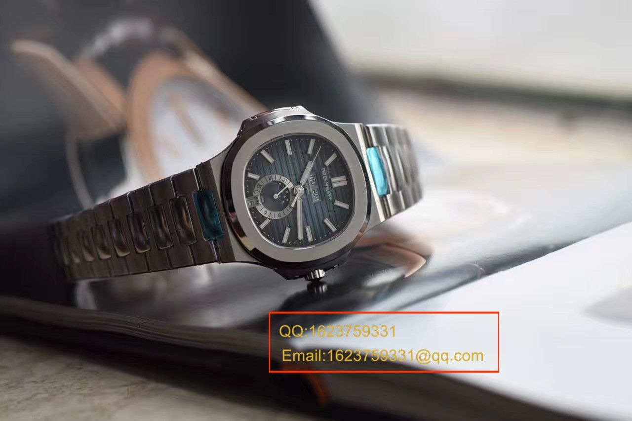   KM高百达翡丽运动系列鹦鹉螺月相5726/1A腕表 / BDBE199