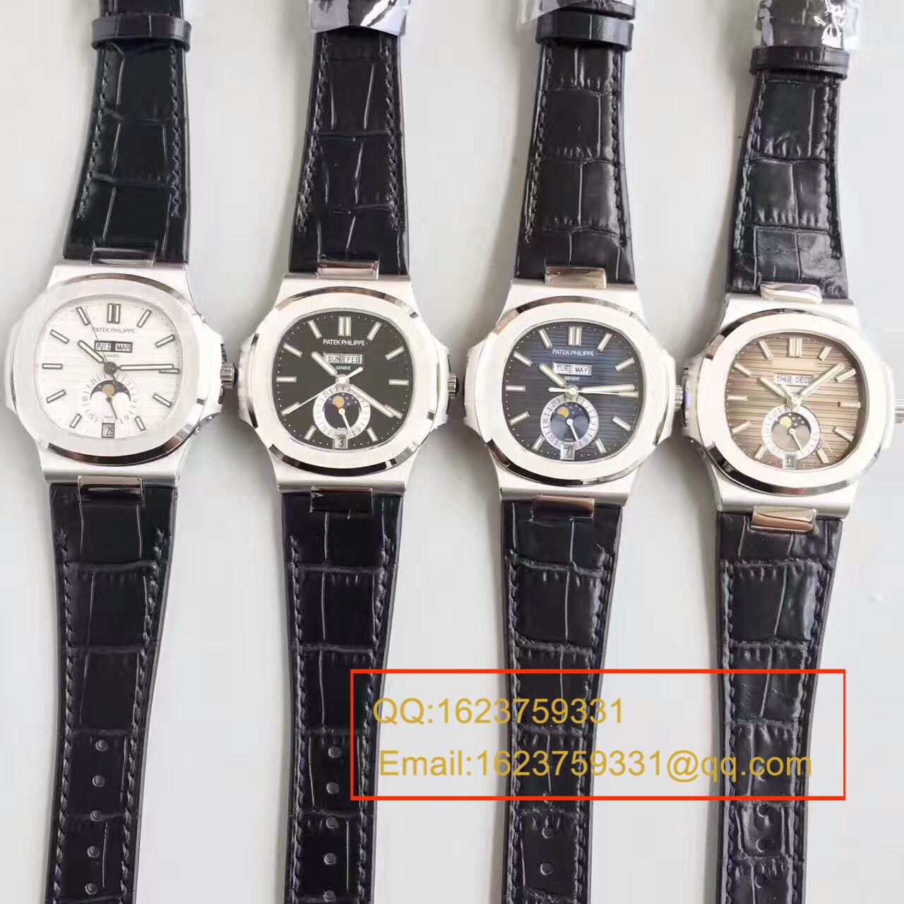   KM  百达翡丽运动系列鹦鹉螺月相5726/1A-010腕表 / BD198